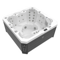 Prague Life Deluxe spa / WM00800-D, 6 місць, 200 × 200 × 90 cm — СПА-басейн Wellis