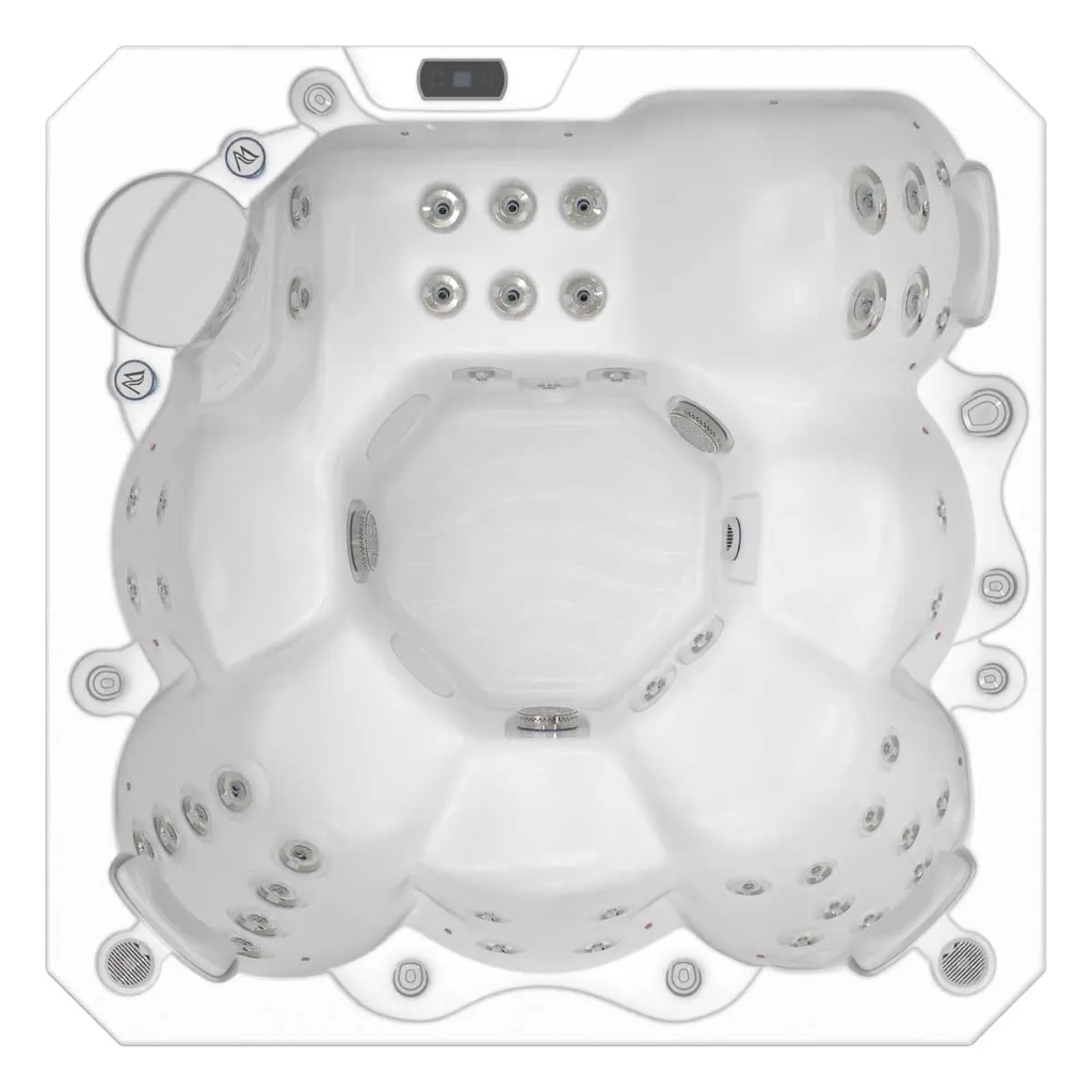Prague Life Deluxe spa / WM00800-D, 6 місць, 200 × 200 × 90 cm — СПА-басейн Wellis, фото 12