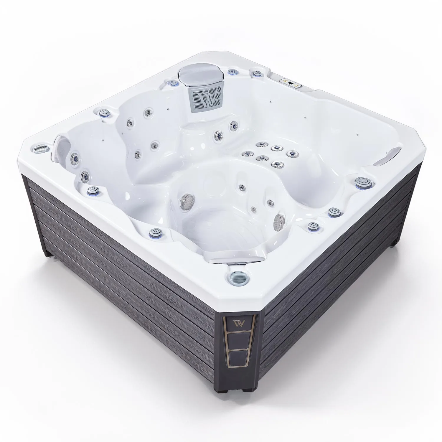 Prague Life Deluxe spa / WM00800-D, 6 місць, 200 × 200 × 90 cm — СПА-басейн Wellis, фото 18