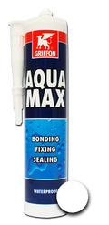 Герметик Griffon AquaMAX 425гр. (білий) (12шт уп) — Griffon для герметизації