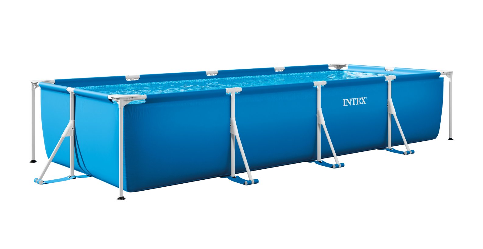 Каркасний басейн Intex Rectangular Frame 4,50 м × 2,20 м × 84 см