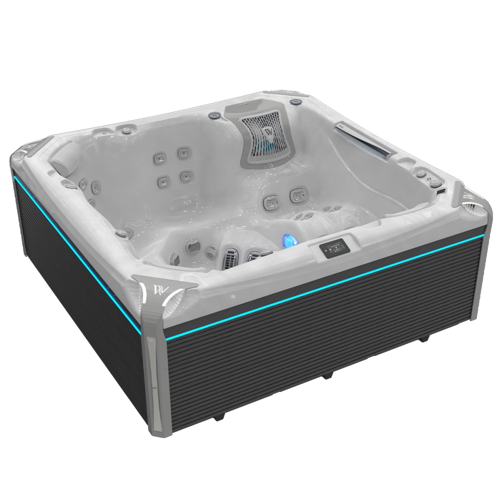 Kilimanjaro Life Premium WM00755-P розмір: 2 360 × 2 360 × 950 mm 454 kg, 6 місць — СПА-басейн Wellis