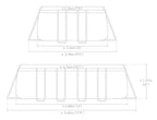 Каркасний басейн Intex Prism Frame Rectangular 4,88 м × 2,44 м × 1,07 м