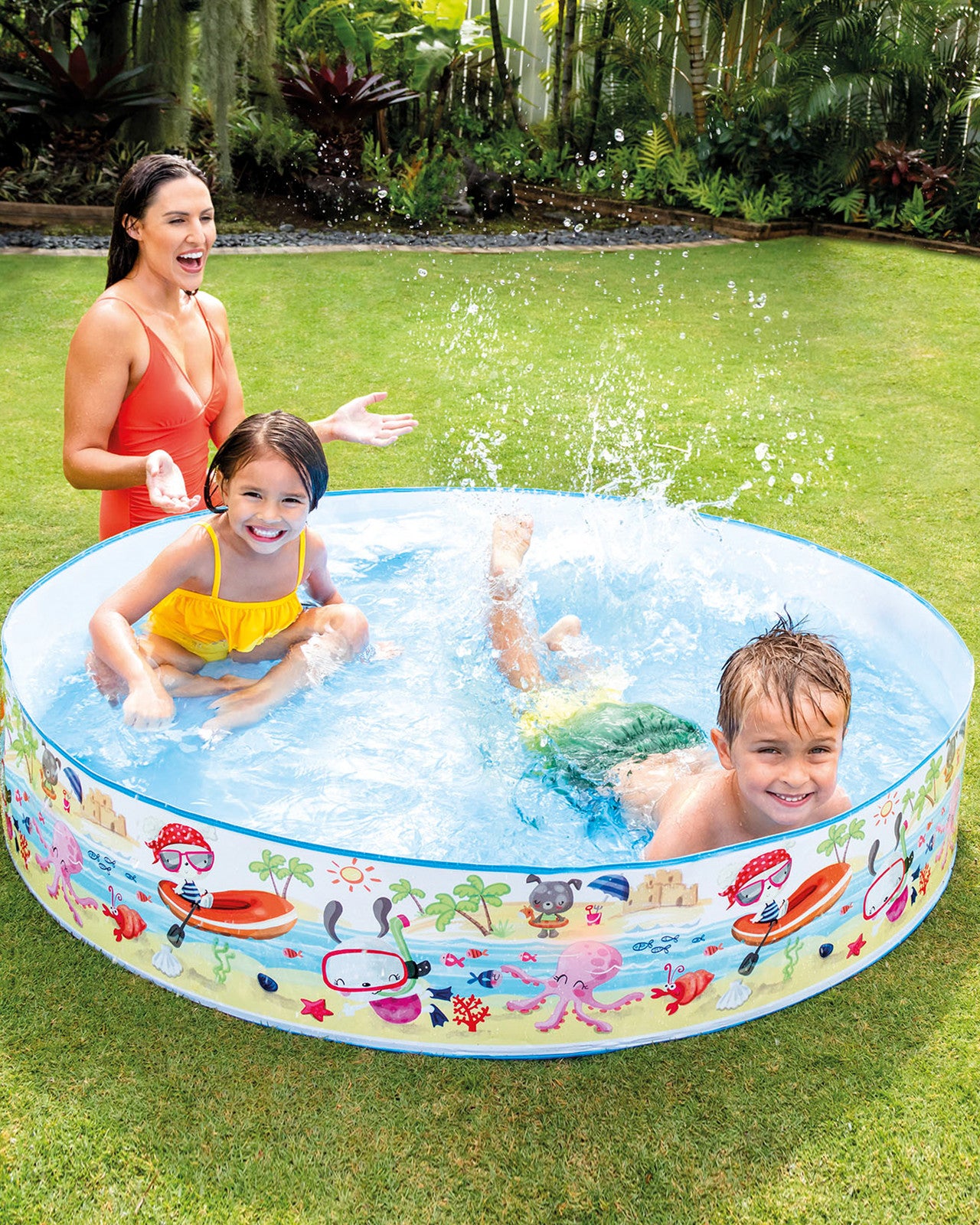 Басейн Intex Bubble Sea Snapset Pool (152×25 см)
