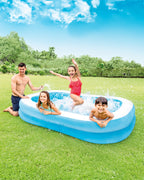 Надувний сімейний басейн Intex Swim Center (203×152×48)