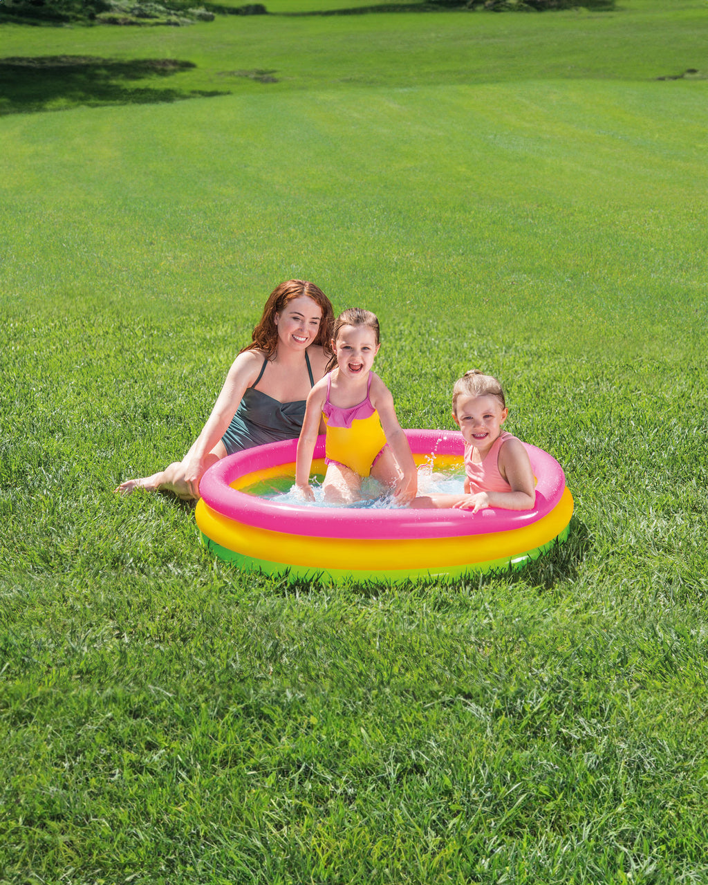 Надувний басейн Intex Sunset Glow Pool (114×25 см)