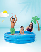 Надувний басейн Intex Crystal Blue (147×33 см)