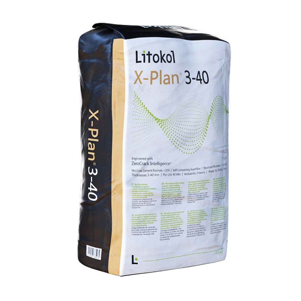 Самовирівнювальна суміш Litokol X-Plan® 3-40 мішок 20 кг — Litokol для басейнів, плитки та мозаїки
