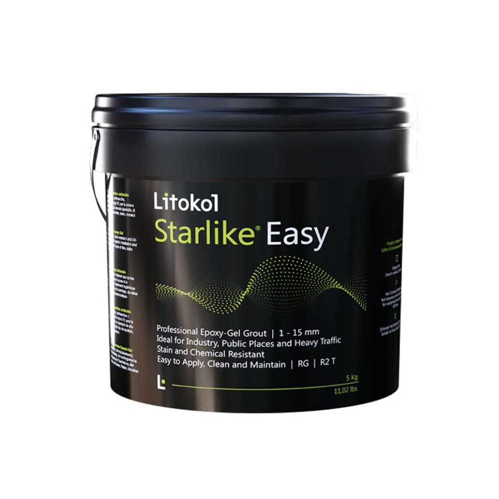 Епоксидний гель Litokol Starlike® Easy відро 5 кг02 Sabbia Bianca — Litokol для басейнів, плитки та мозаїки