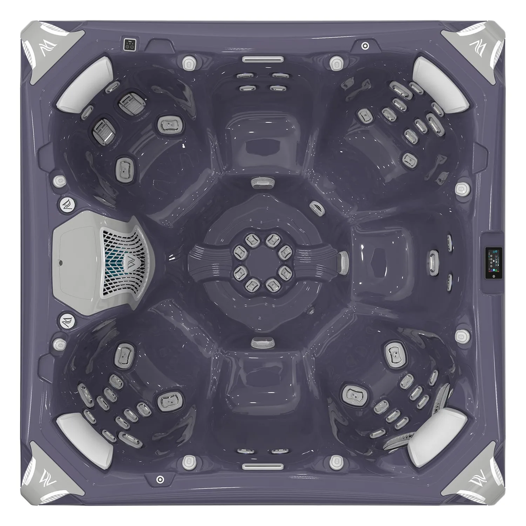 Elbrus Life Premium WM00758-P в 2-х кольорах Sterling Silver\Ice White 7 місць — СПА-басейн Wellis, фото 10