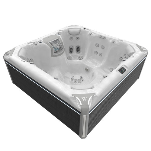Elbrus Life Premium WM00758-P в 2-х кольорах Sterling Silver\Ice White 7 місць — СПА-басейн Wellis
