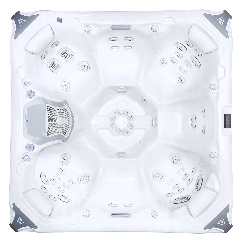 Elbrus Life Premium WM00758-P в 2-х кольорах Sterling Silver\Ice White 7 місць — СПА-басейн Wellis, фото 7