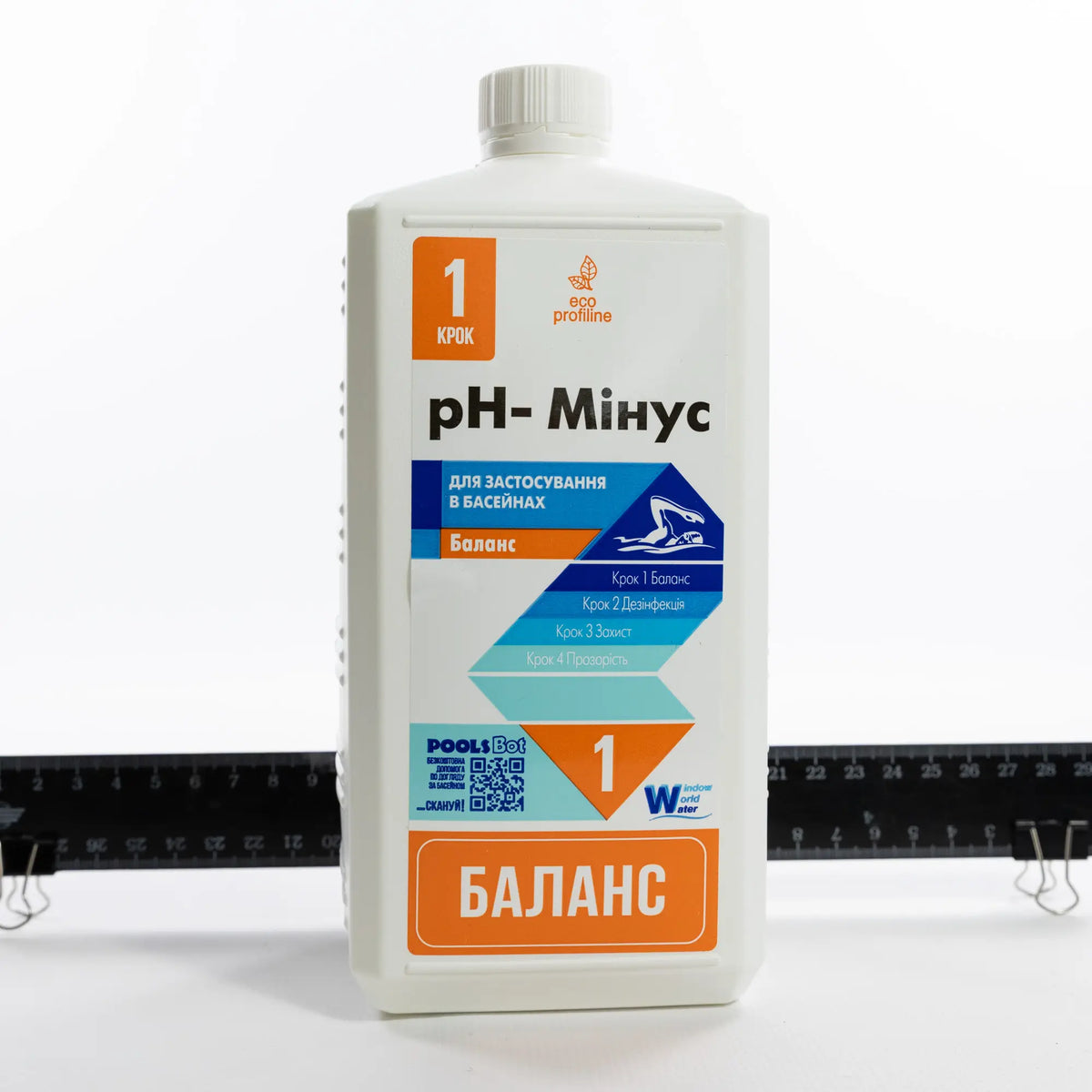 рН- (мінус) рідкий для басейну Вікно у Водяний Всесвіт 1л