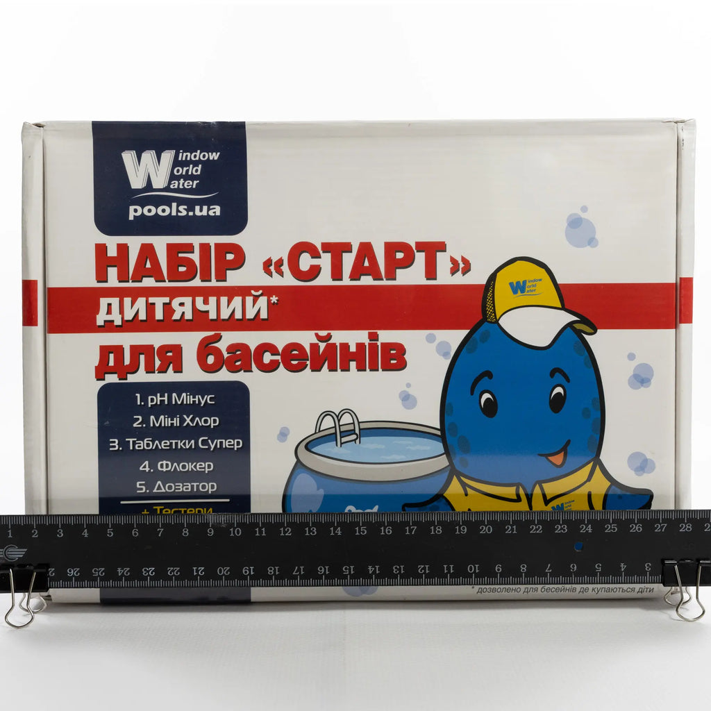 Набір хімії для дитячого басейну Water World Window START