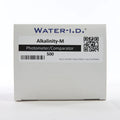Alkalinity-M — 500 таб — упаковку показано спереду разом із блістером таблеток