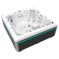 Mandala Life Deluxe Ice White WM00774-D 7 мест 215 × 215 × 86,5 cm,388 kg — СПА-басейн Wellis