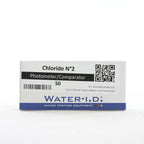 Chloride №2 — 50 таб — упаковку реагенту показано спереду, етикетку добре видно