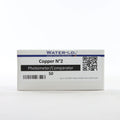 Copper 2 — 50 таб — упаковку реагенту показано спереду, етикетку добре видно