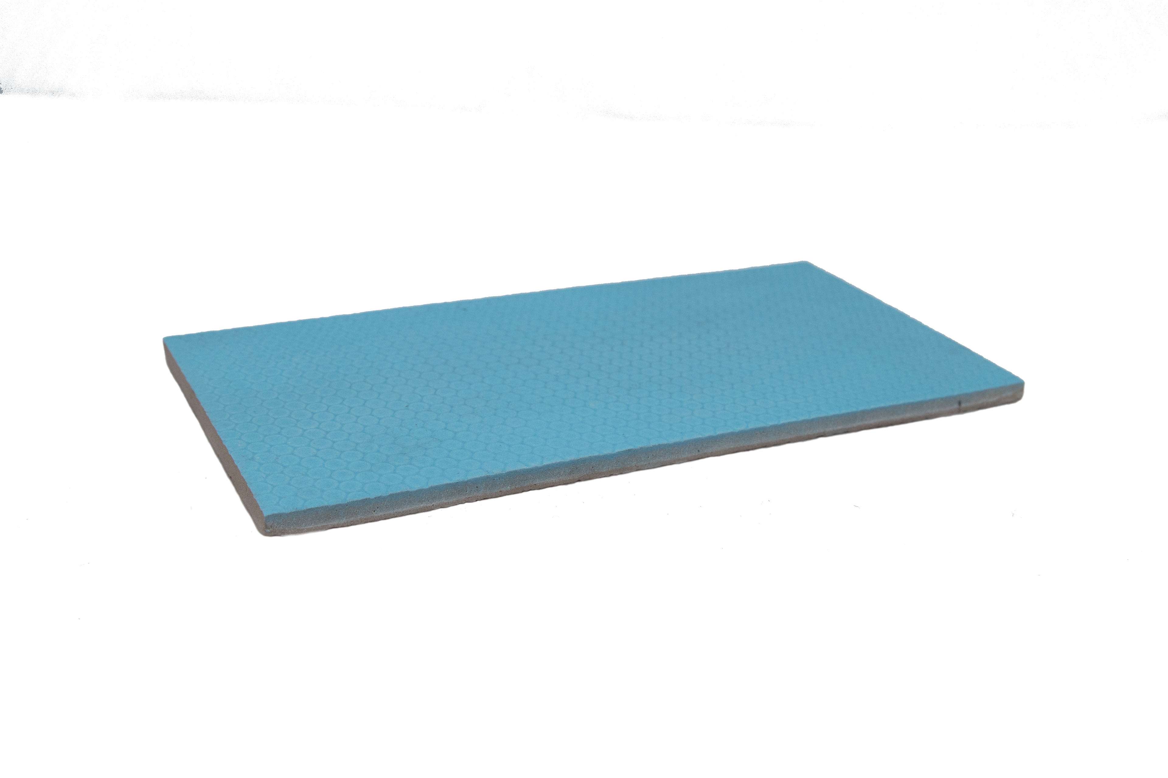 Плитка База стільники 12x24.5х0.9 см (блакитна) антисліп SISTEMA SPORT — плитка та спецелемент Exagres для басейну