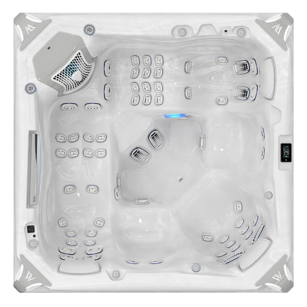Everest Life Deluxe spa Ice White WM00754-D (Configuration 154350) — СПА-басейн Wellis, фото 2