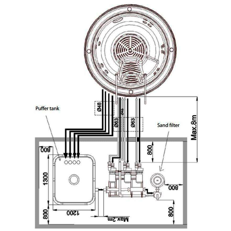 Басейн СПА WELLIS CITYLINE ACAPULCO DEEP-IN — СПА-басейн Wellis, фото 7