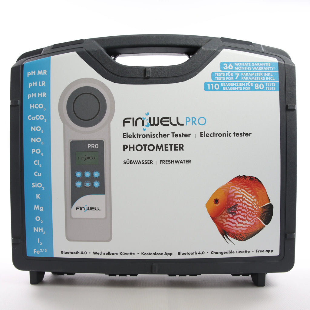 Фотометр Finwell PRO (базовий, озера) — закритий кейс фотометра показано спереду