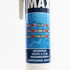 Герметик Griffon AquaMAX 425 г білий — нижня частина передньої етикетки картриджа показана крупним планом