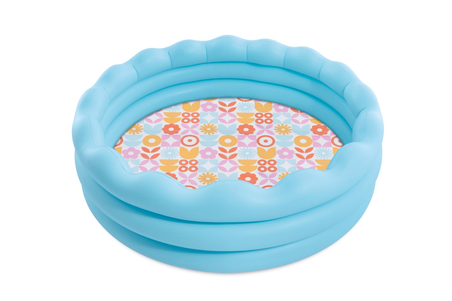 Надувний басейн Intex Wavy Edge Pool (168×46 см)