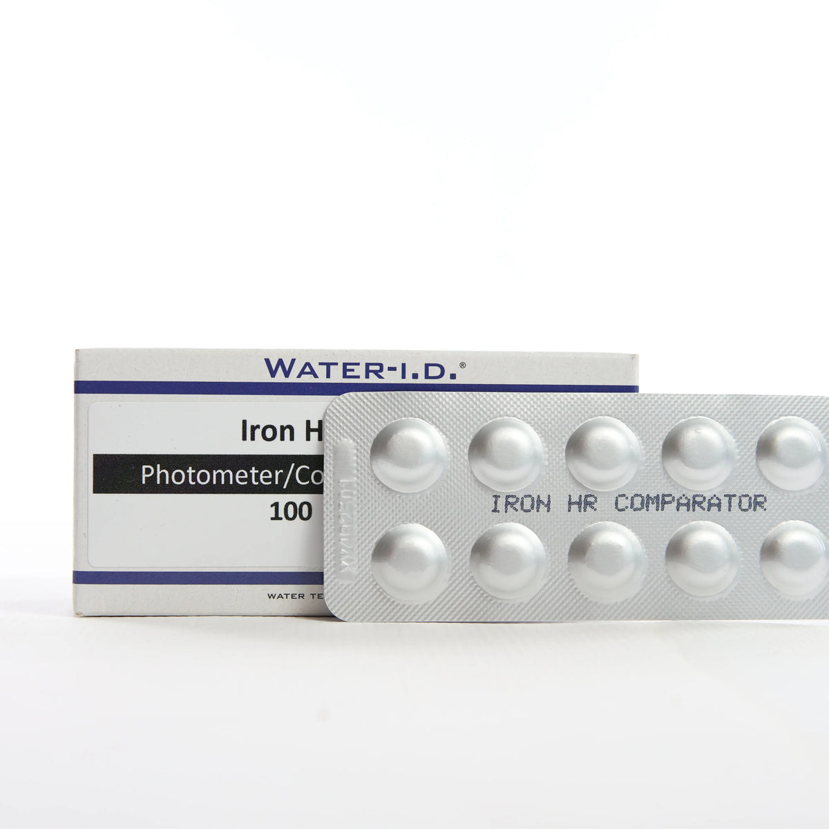 Iron HR — 100 таб — упаковку показано спереду разом із блістером таблеток