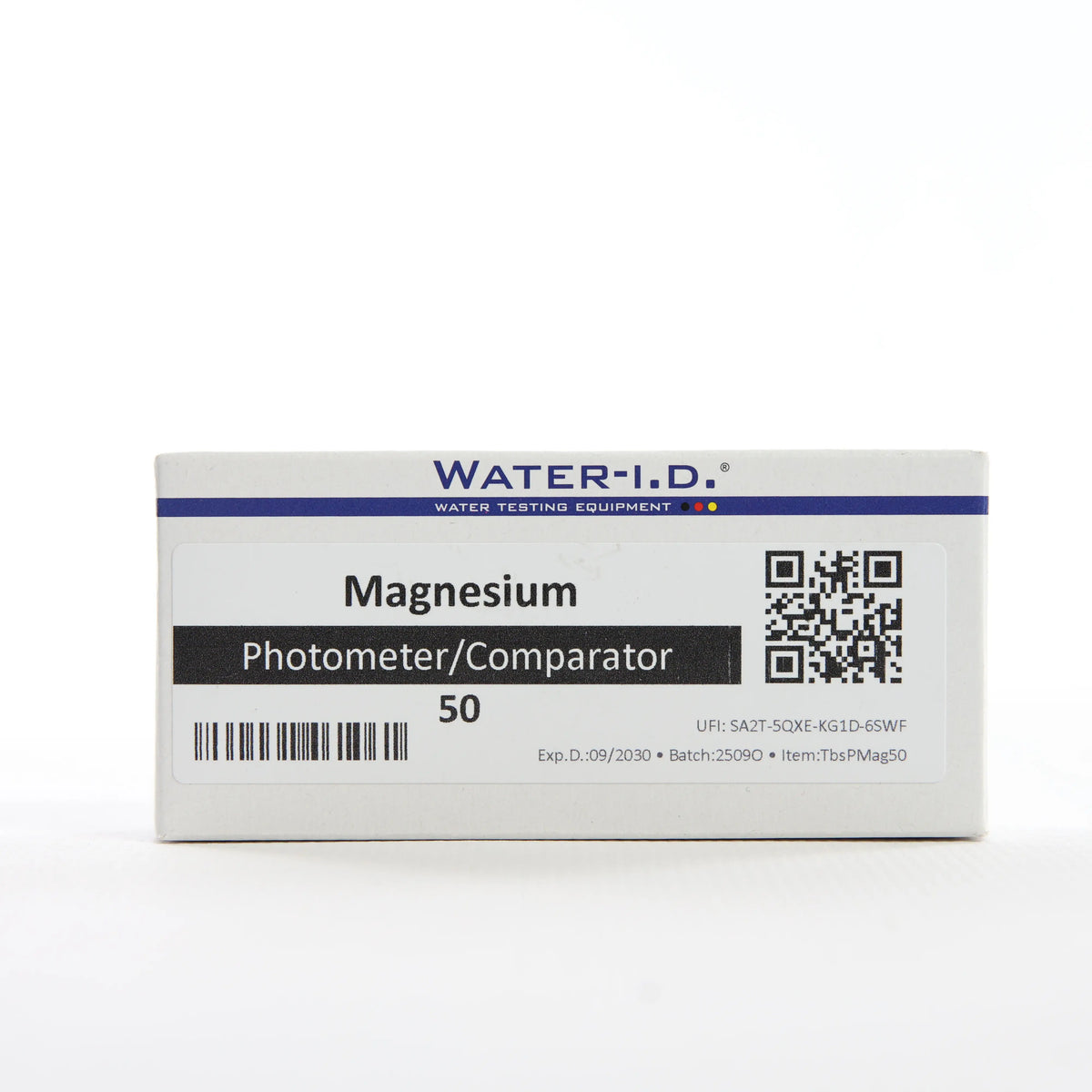 Magnesium — 50 таб — упаковку реагенту показано спереду, етикетку добре видно