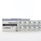 Magnesium — 50 таб — упаковку показано разом із блістером таблеток у фронтальному ракурсі