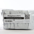 Manganese LR 1 — 50 саше — прозору упаковку із саше показано зі зворотного боку