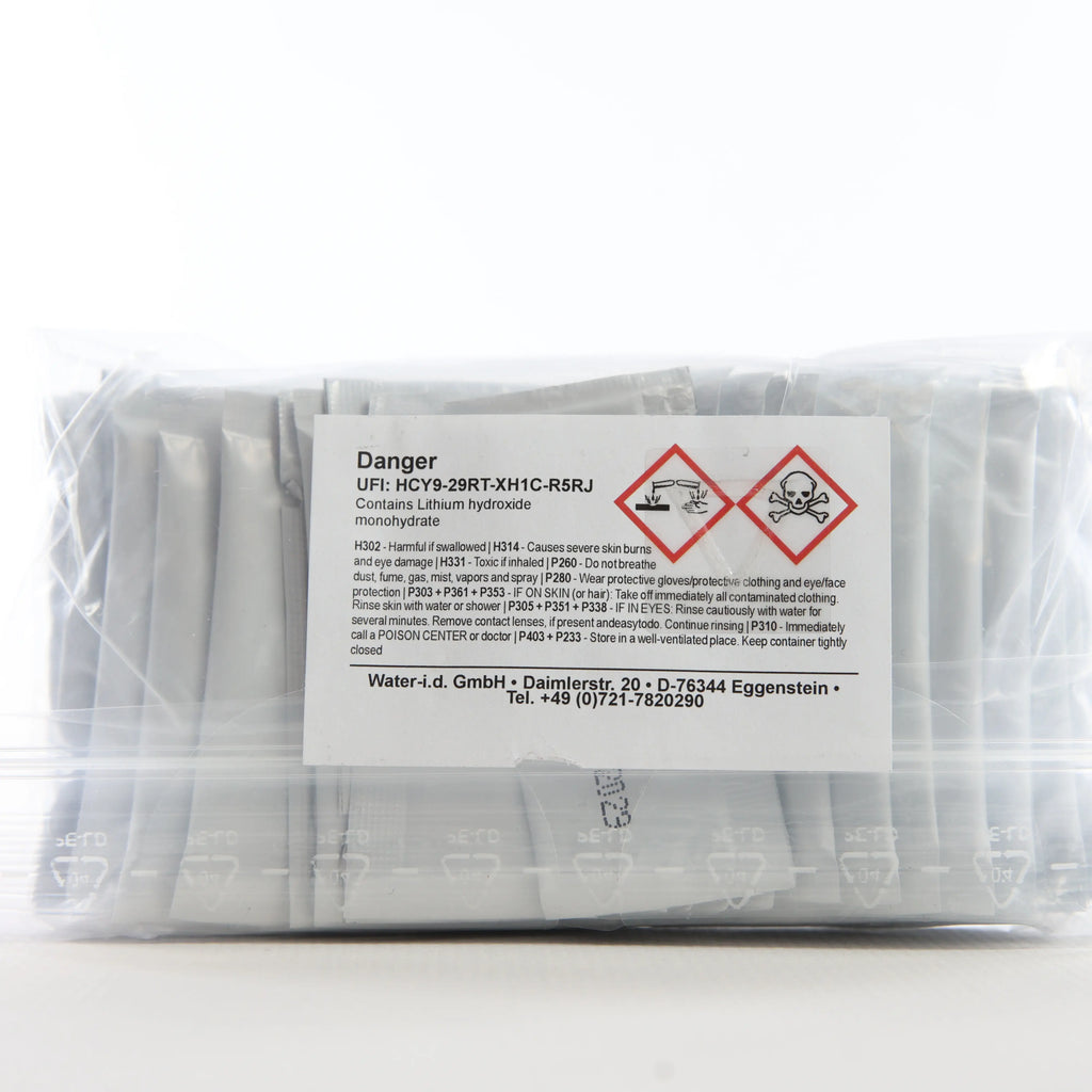 Manganese LR 2 — 50 саше — етикетку або попереджувальне маркування на упаковці показано крупним планом