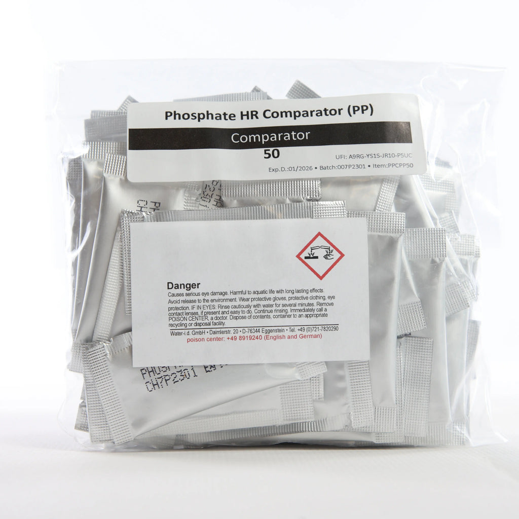 Phosphate HR №1 — 50 саше — прозору упаковку із саше показано спереду, етикетку добре видно