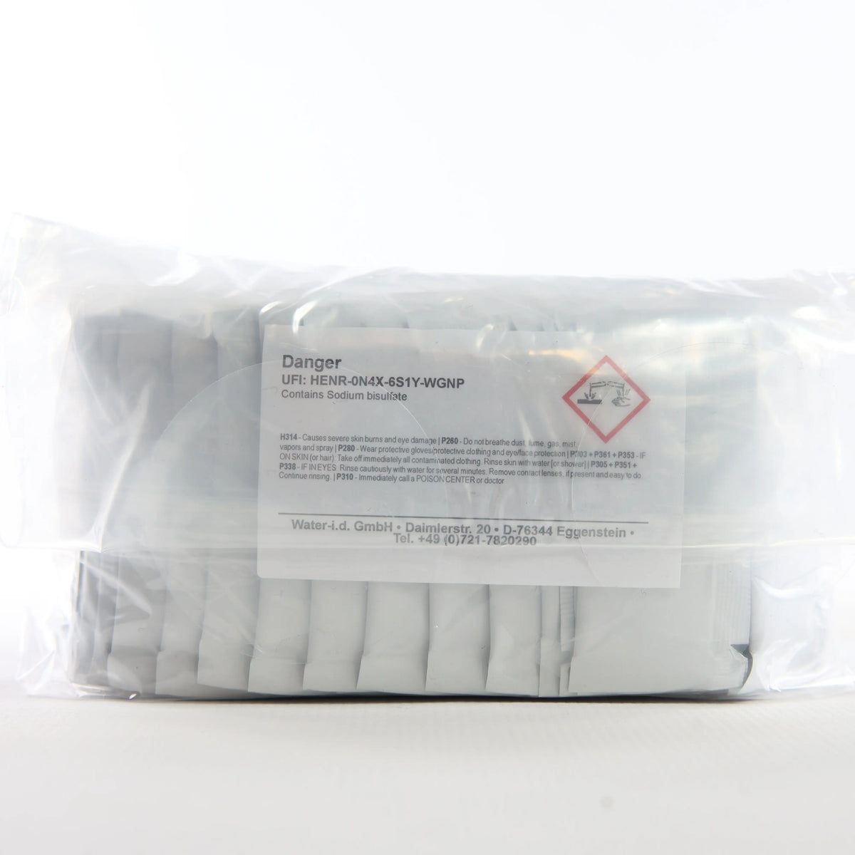 Phosphate LR 1 — 100 саше — прозору упаковку із саше показано зі зворотного боку
