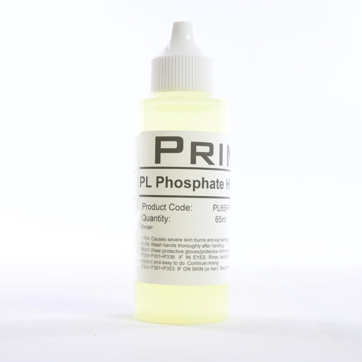 PL Phosphate HR 2 — 65 мл — флакон реагенту показано спереду, основну етикетку добре видно