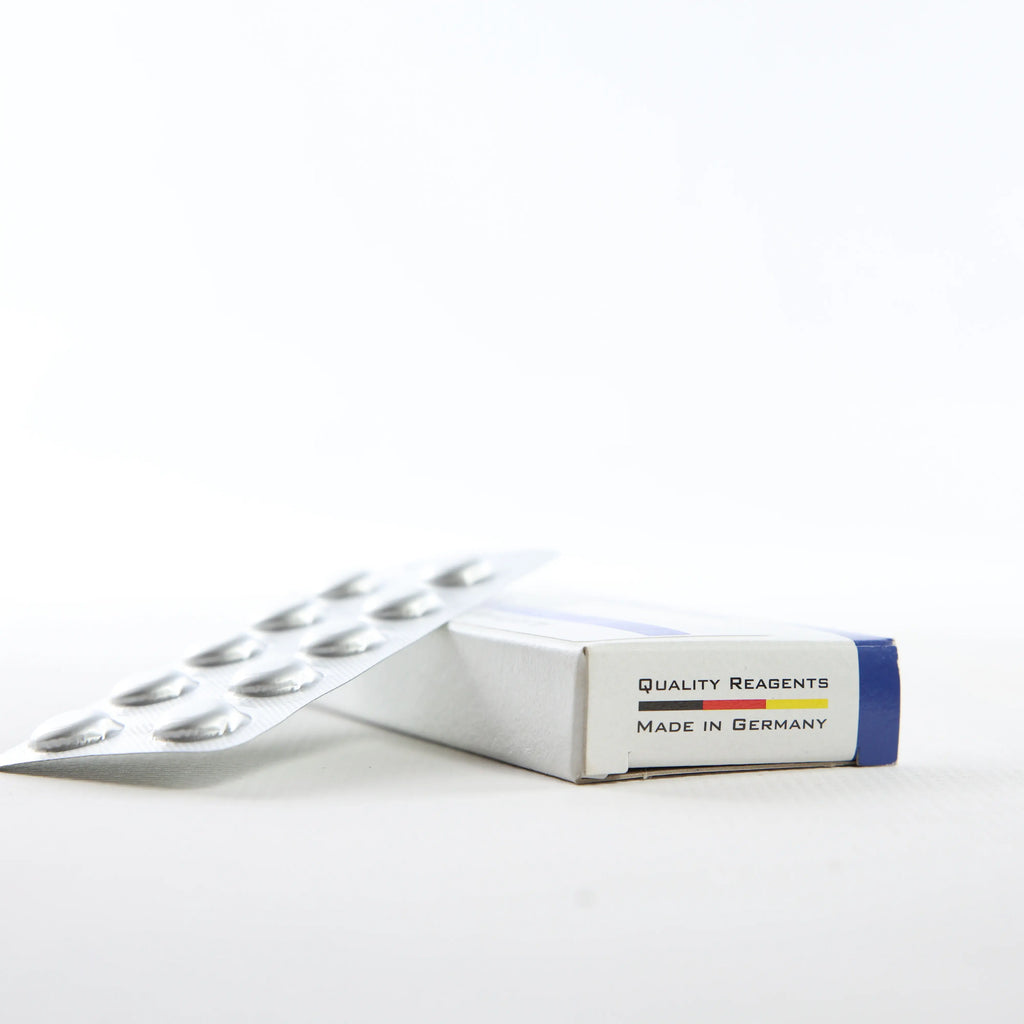 rapid Acidifying PT — 50 таб — упаковку та блістер показано збоку або зі зворотного боку