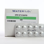 rapid DPD4 Oxygen — 500 таб — упаковку показано спереду разом із блістером таблеток