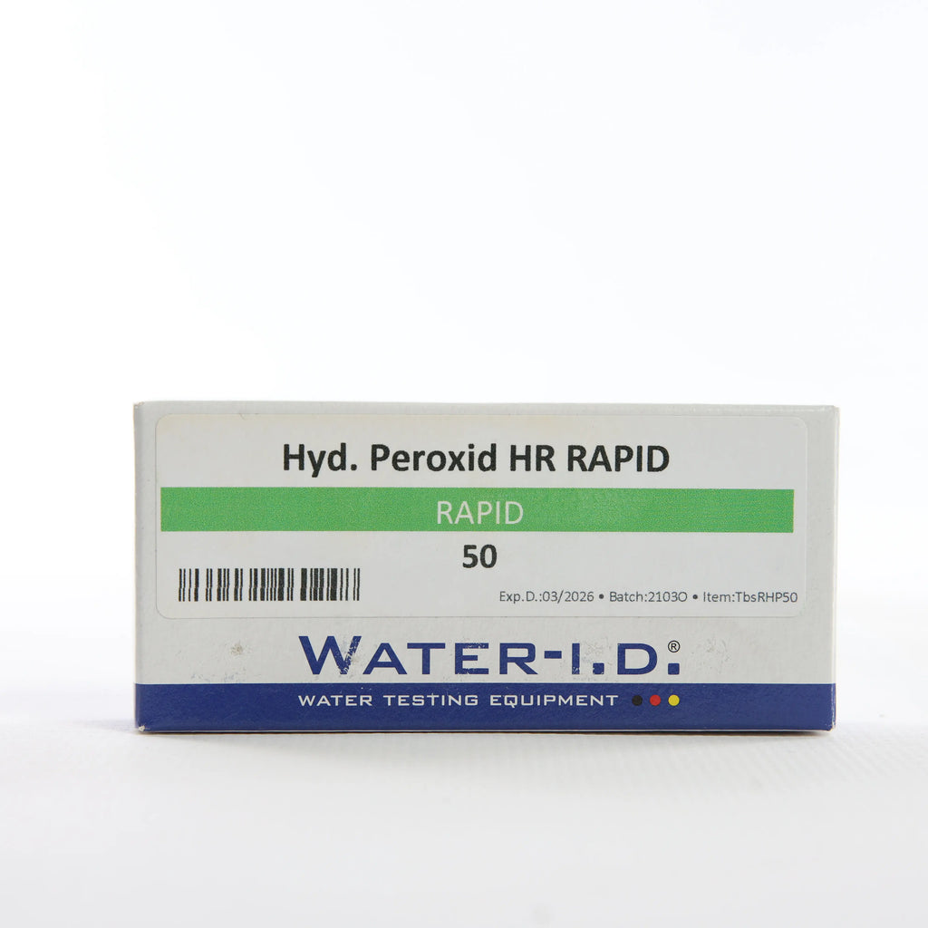 Таблетки для тестерів Water-I.D. Hyd. Peroxid HR (Перекис водню 0-50 мг/л) rapid/comparator 50 шт