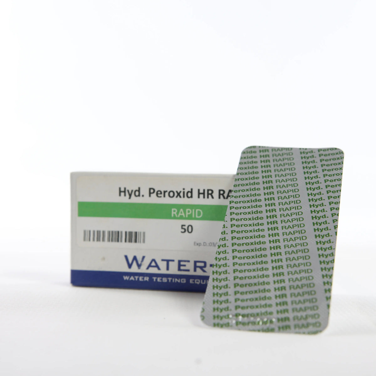 Таблетки для тестерів Water-I.D. Hyd. Peroxid HR (Перекис водню 0-50 мг/л) rapid/comparator 50 шт