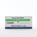 Rapid Phenol Red 50 — упаковку реагенту показано спереду, етикетку добре видно