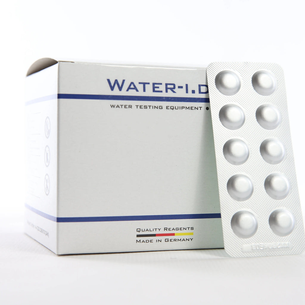 Rapid Phenol Red 500 — коробку показано під кутом, видно бокову або зворотну панель