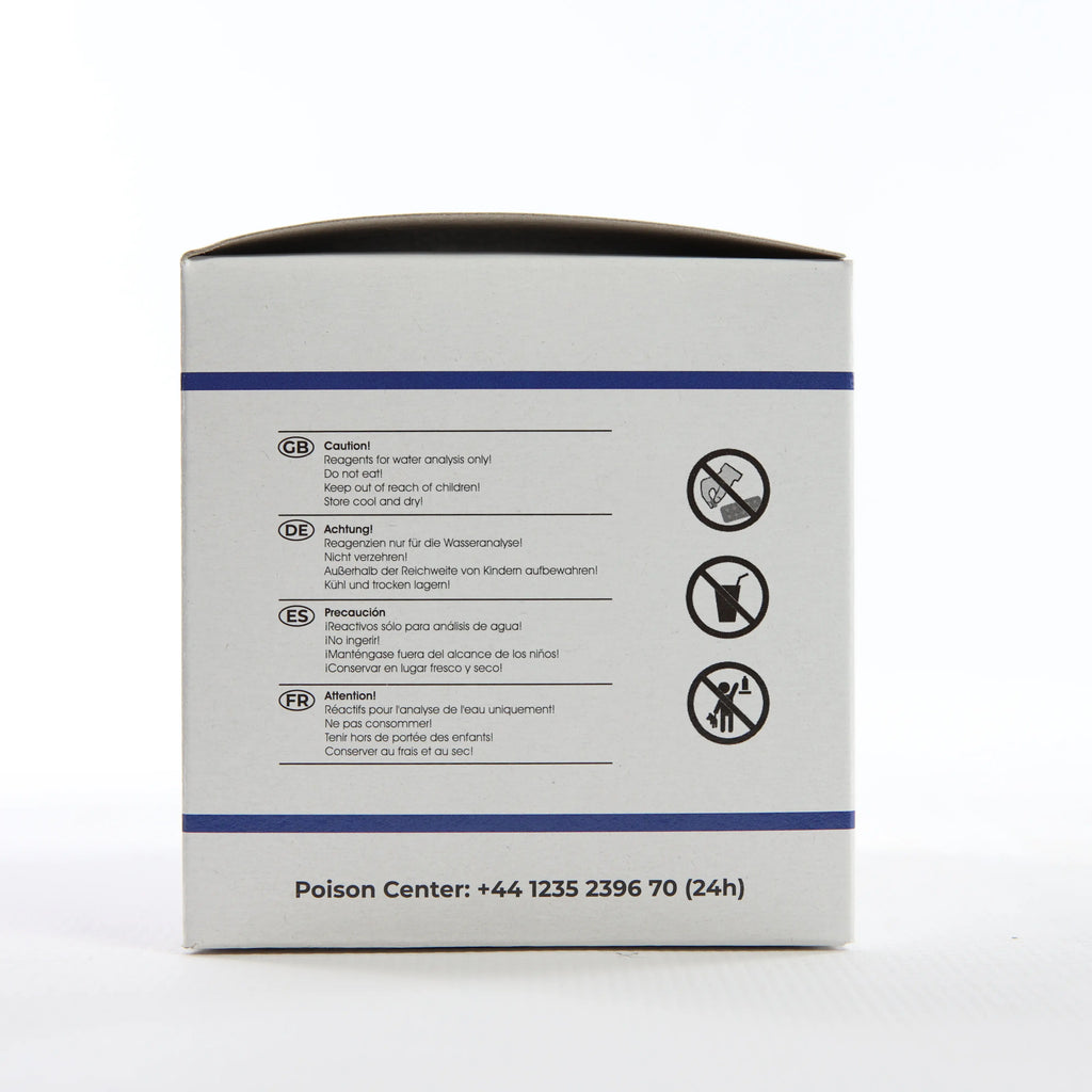 Rapid Phenol Red 500 — упаковку та блістер показано з іншого боку на білому фоні