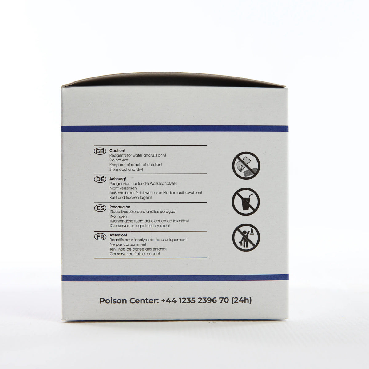 Rapid Phenol Red 500 — упаковку та блістер показано з іншого боку на білому фоні
