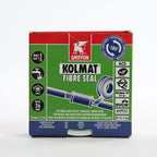 Стрічка ущільнювальна, армована просочена Kolmat Fibre Seal — коробка стоїть вертикально, прямий вигляд передньої панелі
