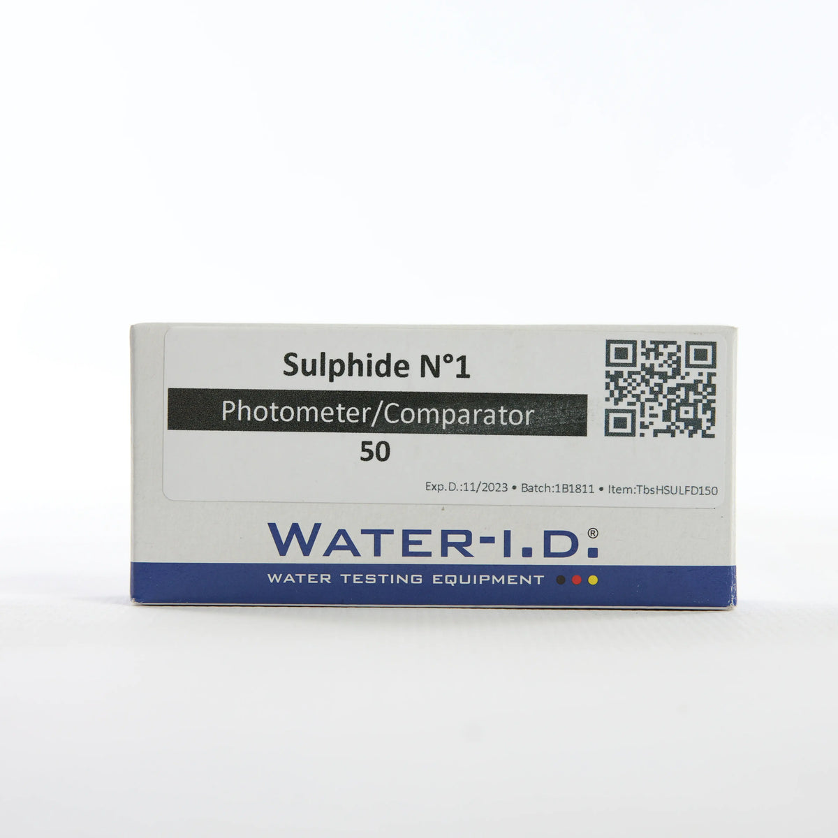 Sulphide 1 — 50 таб — упаковку реагенту показано спереду, етикетку добре видно