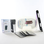 Тестер FlexiTester Kit (Мідь 0.0-5.0 мл) — комплектацію тестера показано разом у розкладеному вигляді