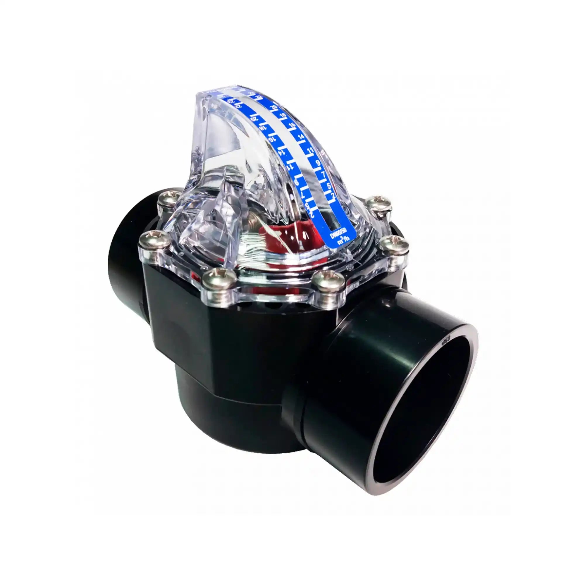 Витратомір для басейну Dryden Aqua FlowVis, DN40, 2.4-21 м³/год